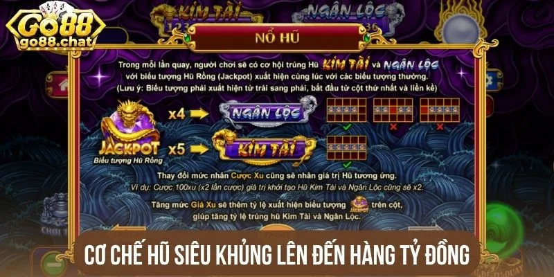 Cơ chế hũ siêu khủng lên đến hàng tỷ đồng