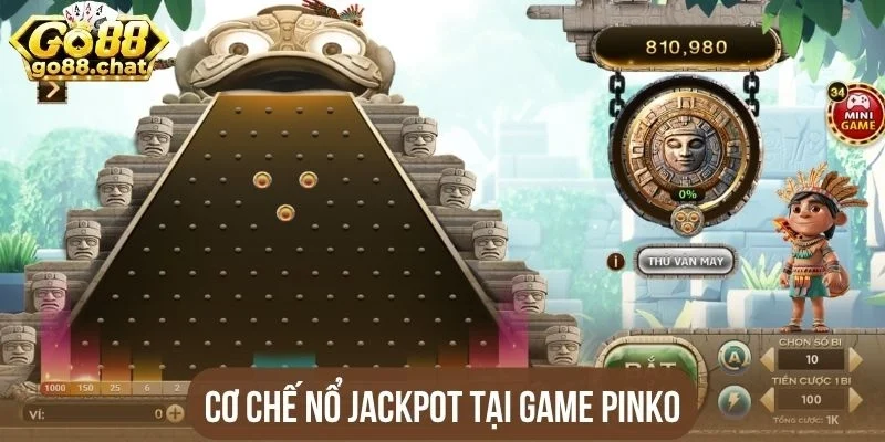 Cơ chế nổ Jackpot tại game Pinko