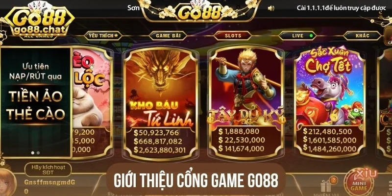 Giới thiệu cổng game Go88