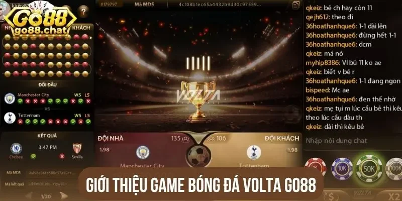 Giới thiệu game bóng đá Volta Go88