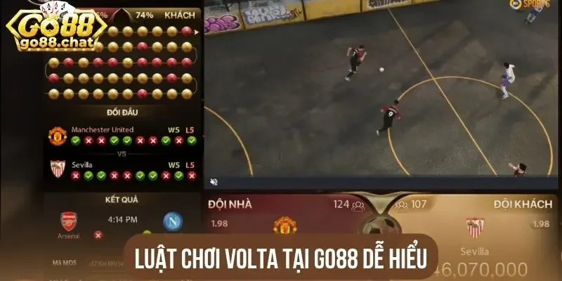 Luật chơi Volta tại Go88 dễ hiểu