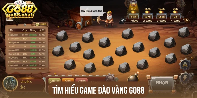 Tìm hiểu game Đào vàng Go88