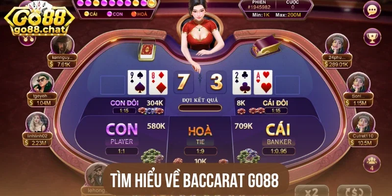 Tìm hiểu về Baccarat Go88