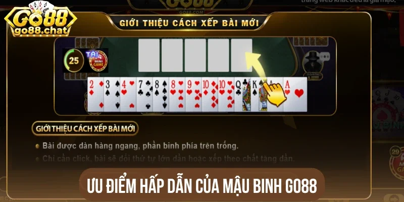 Ưu điểm hấp dẫn của Mậu binh Go88